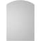Ekena Millwork Arch Top Surface Mount PVC Gable Vent: Functional, w/ 2"W x 1-1/2"P Brickmould Frame, 22"W x 32"H GVPAR22X3202SF - alternate 4